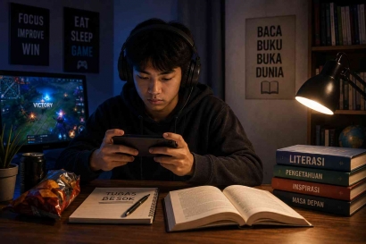 game online dan minat baca
